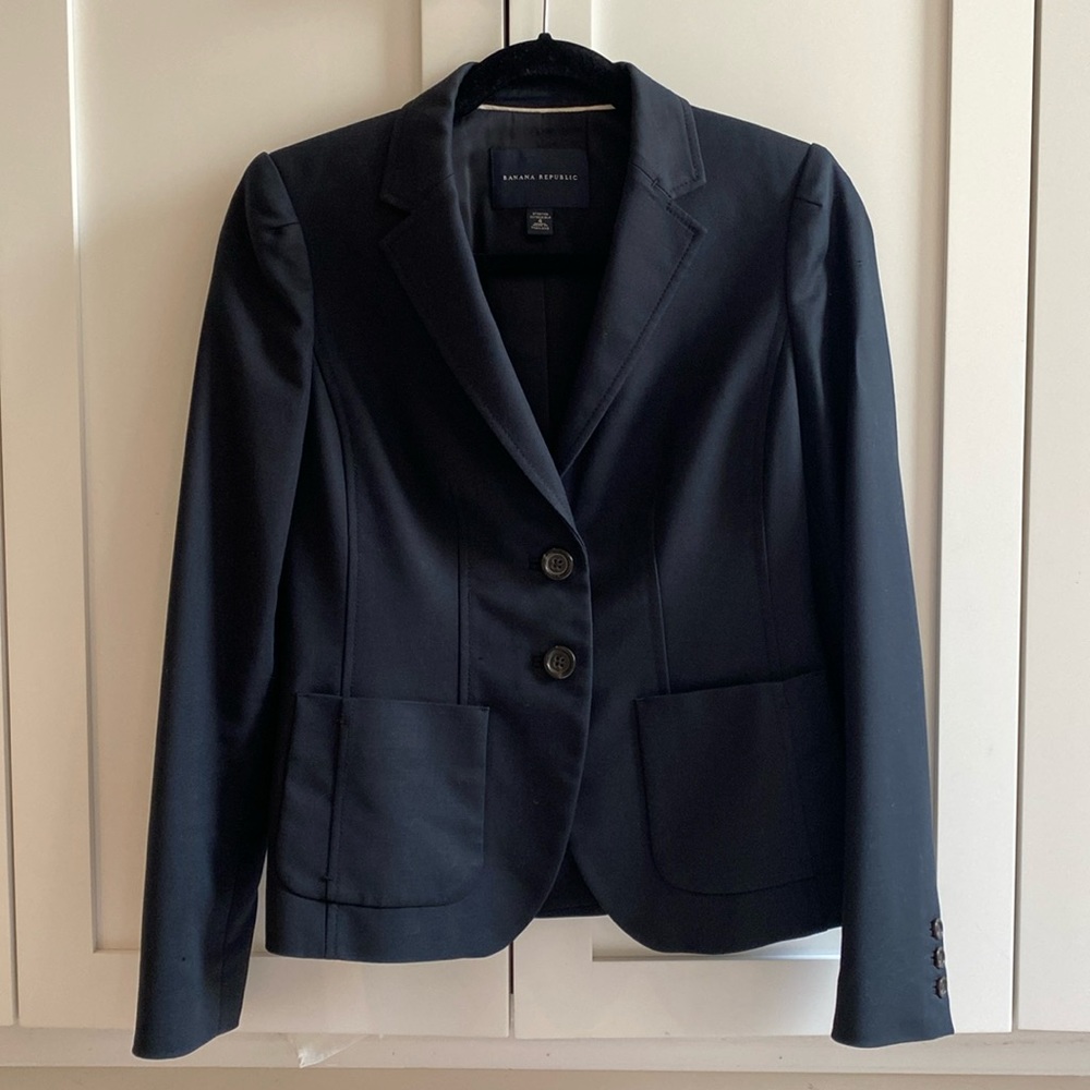 Banana Republic stretch blazer